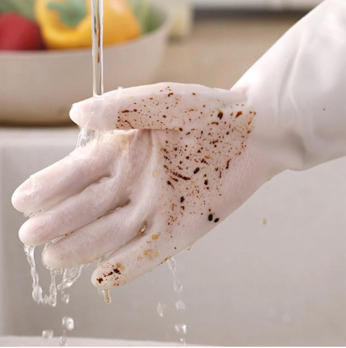 Kobidz™ Latex Dishwashing Gloves