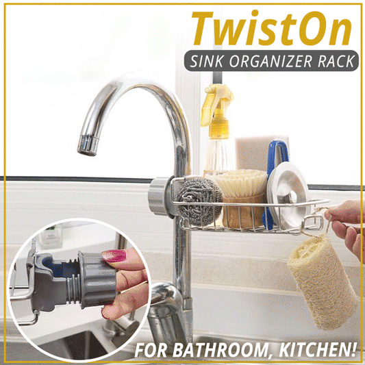 Kobidz™ TwistOn Sink Organizer Rack