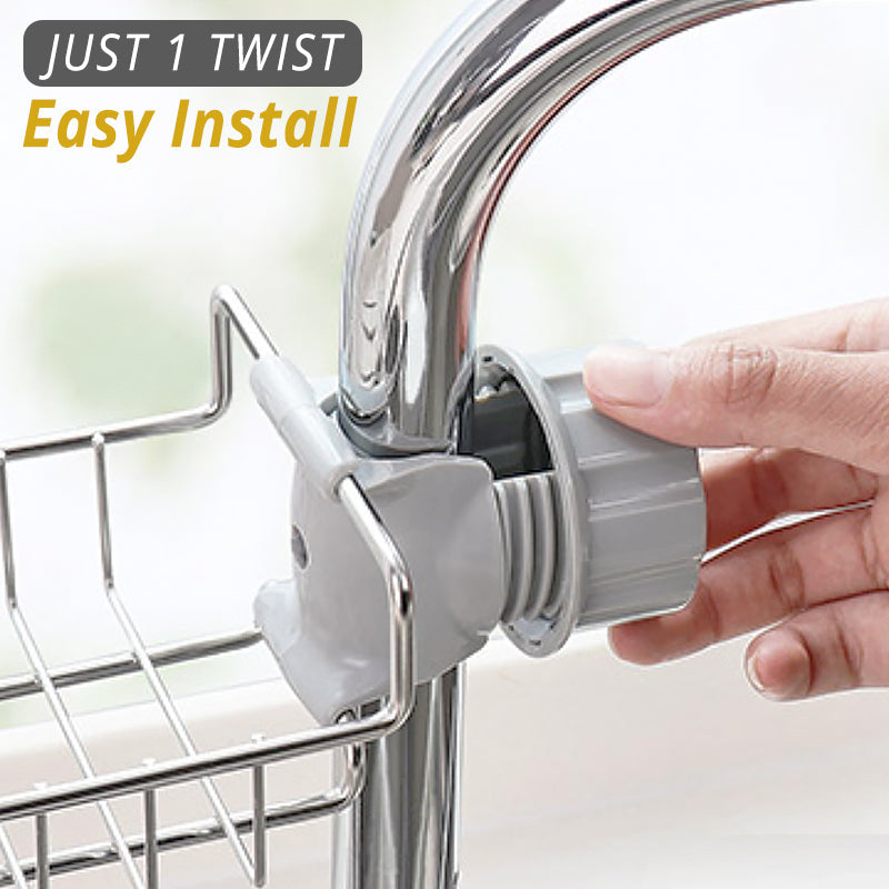 Kobidz™ TwistOn Sink Organizer Rack
