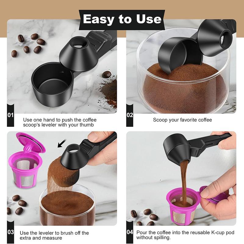 MCOIKY® Portable Coffee Scoop & Funnel