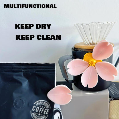 Cherry Blossom Magnetic Sealing Clips