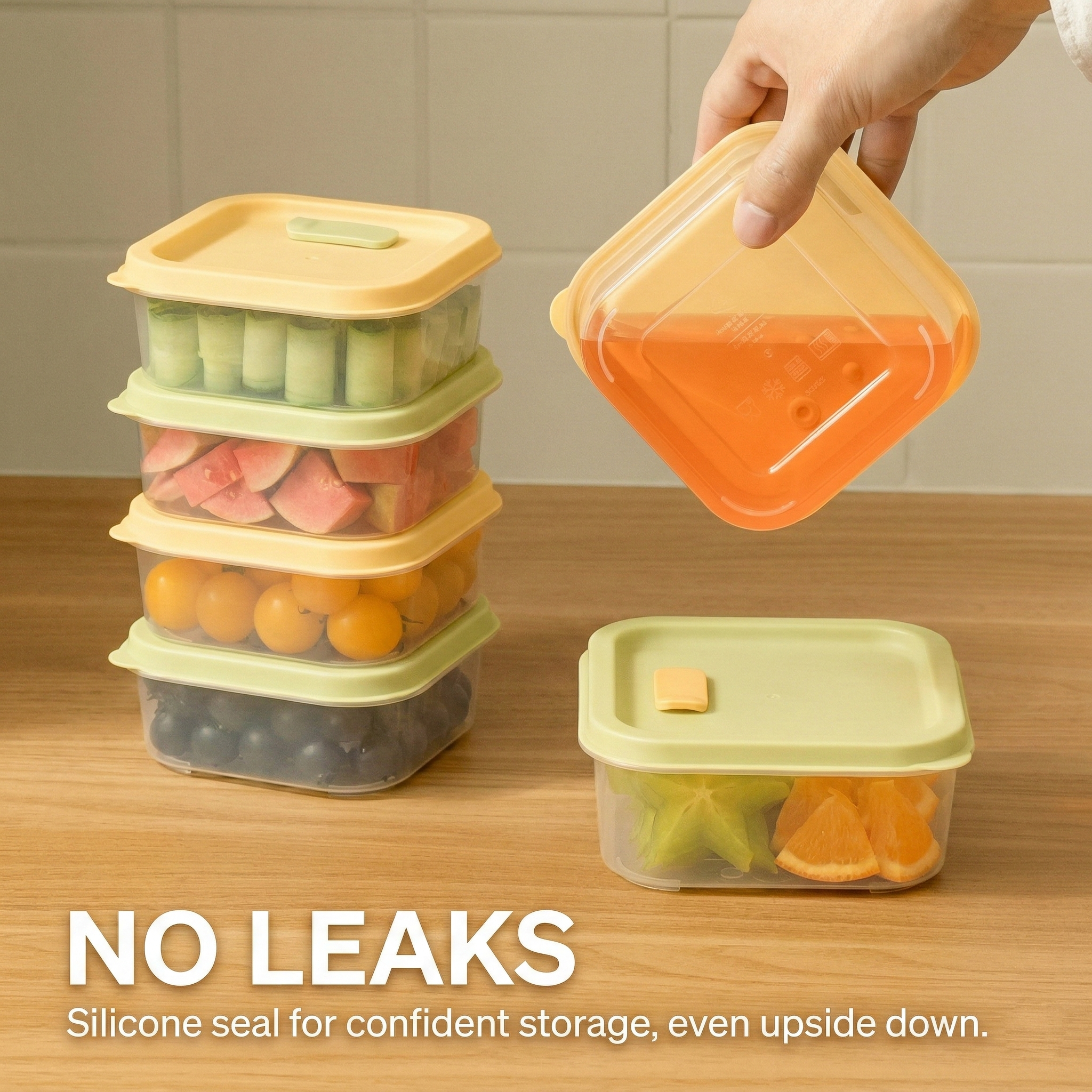 MCOIKY® Premium Airtight Food Storage Container