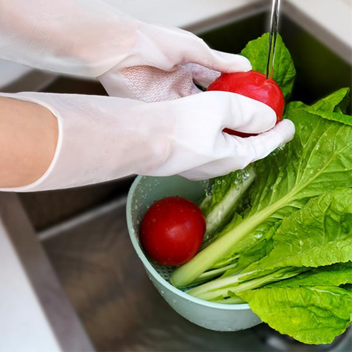 Kobidz™ Latex Dishwashing Gloves