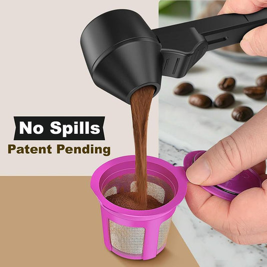 MCOIKY® Portable Coffee Scoop & Funnel