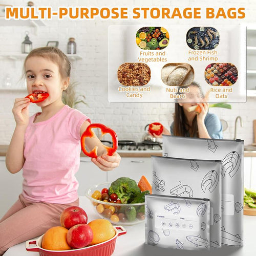 MCOIKY® Food Grade Aluminum Foil Fresh-Keeping Bag