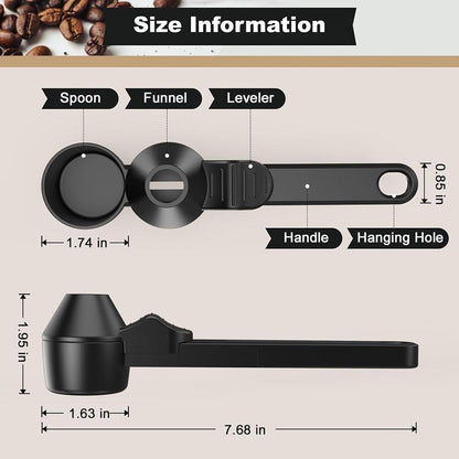 MCOIKY® Portable Coffee Scoop & Funnel