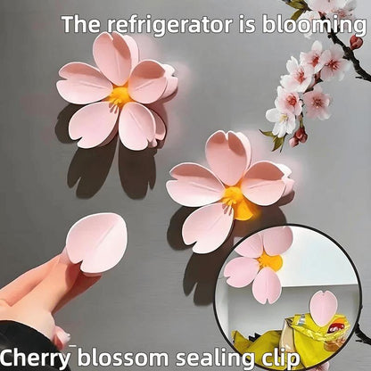 Cherry Blossom Magnetic Sealing Clips