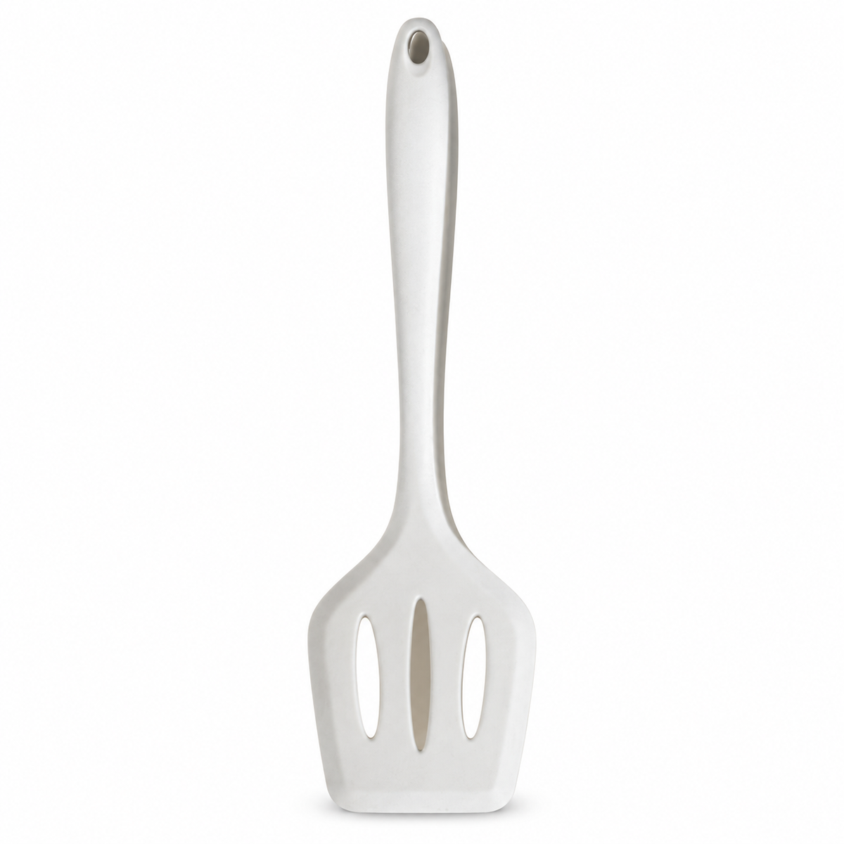 Heat Resistant Silicone Slotted Turner Spatula, Food-Grade Nonstick Kitchen Utensil with Flexible Thin Edge, Non-Scratch Cooking Spatula for Eggs, Pancakes, Fish, Burgers and Frying